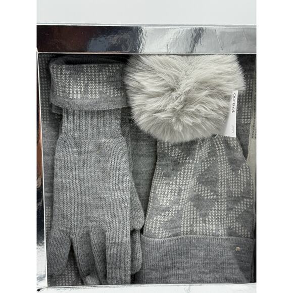 RETAIL $99 MICHAEL KORS Gift Set*Hat, Scarf, Gloves*Brand-New in Box! GREAT GIFT - Picture 4 of 5